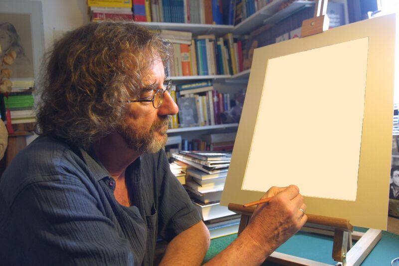 Файл:Faust bei der Arbeit.JPG