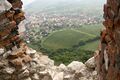 Вид на деревню Павлов из замка Девички.