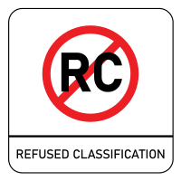 Файл:Australian Classification Refused Classification (RC).svg
