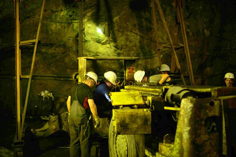 Файл:Inside The Trepca Mine.JPG