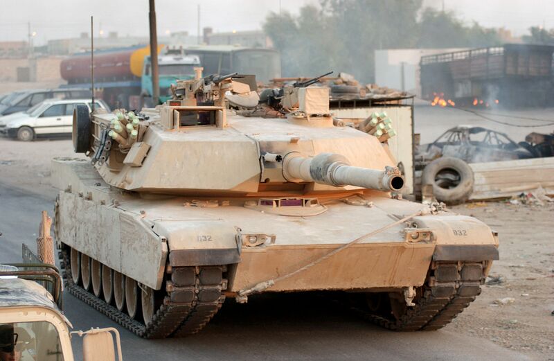Файл:M1 Abrams in An Najaf.JPEG