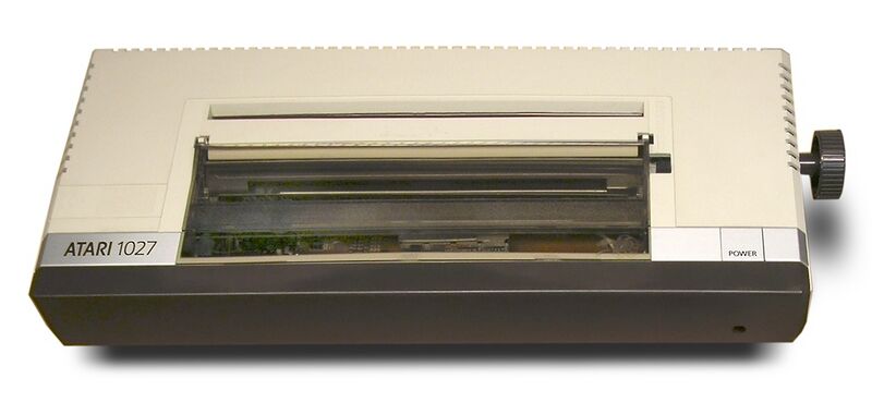 Файл:Atari 1027 Printer.jpg