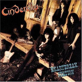 Обложка альбома Cinderella «Heartbreak Station» (1990)