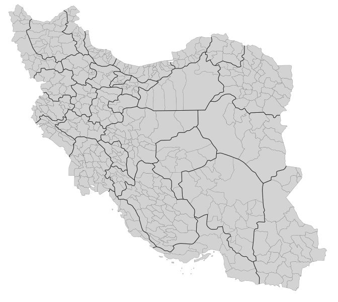 Файл:Iran Counties.svg