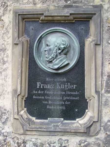 Файл:Franz-Kugler-Rudelsburg.JPG