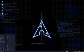 Рабочий стол BlackArch Linux 2020.12.01