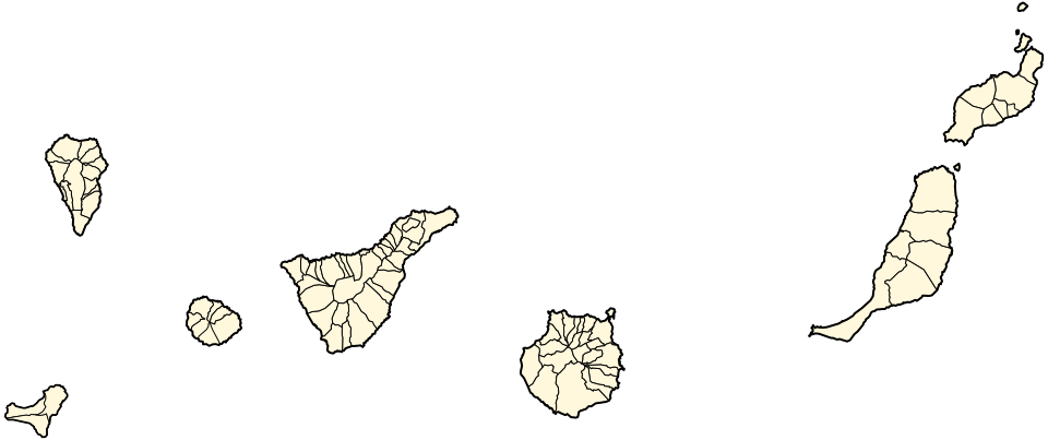 Файл:Mapa Canarias municipios.svg