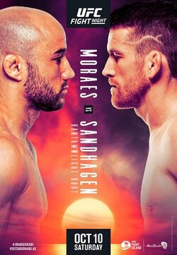 Постер UFC Fight Night: Мораис - Сэндхэген