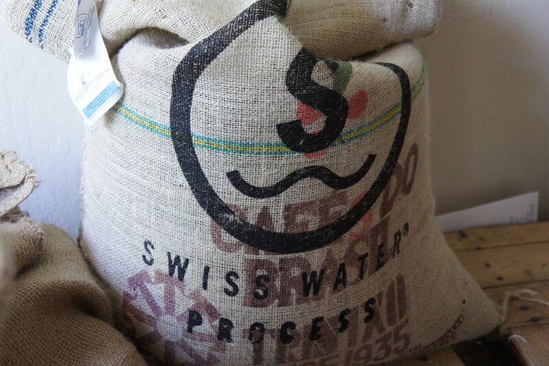 Файл:Green Decaffeinated Brazilian Coffee Sack.JPG