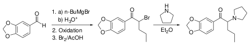 Файл:MDPV synthesis from piperonal.svg