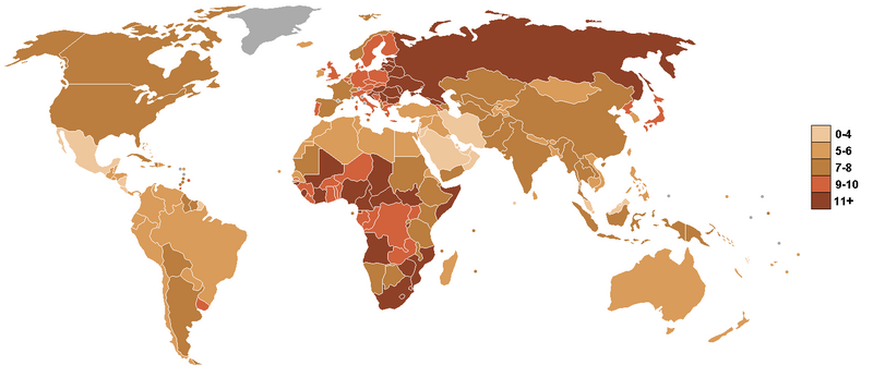 Файл:Death rate world map.PNG