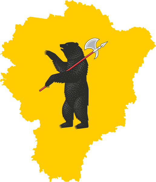 Файл:Flag-map of Yaroslavl Oblast.svg