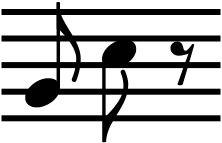 Файл:Eighth notes and rest.svg