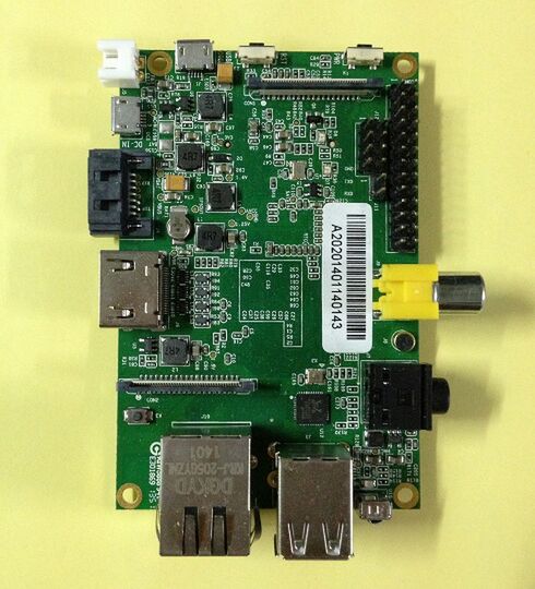 Файл:Front of Banana Pi.JPG