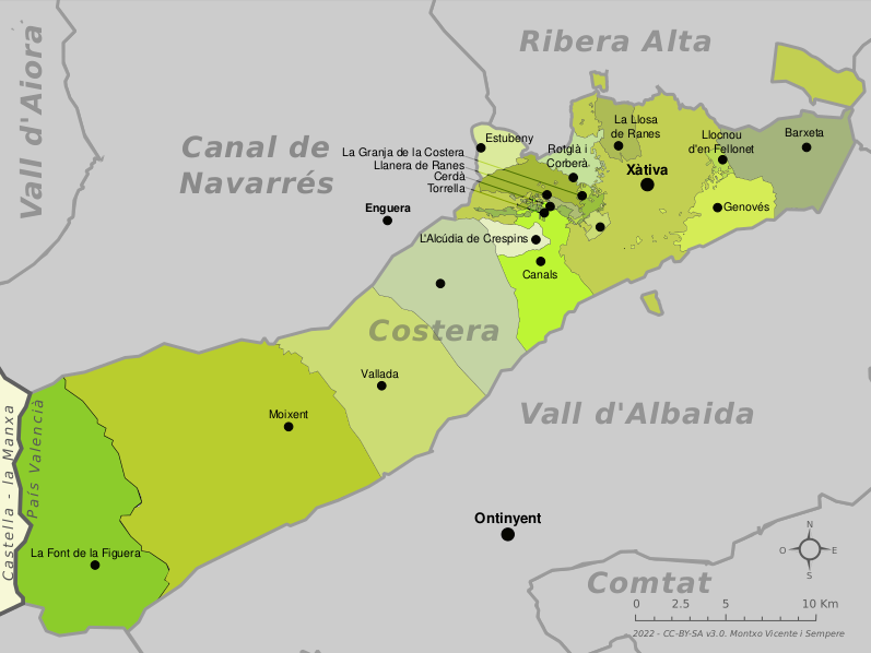 Файл:Mapa de la Costera.svg