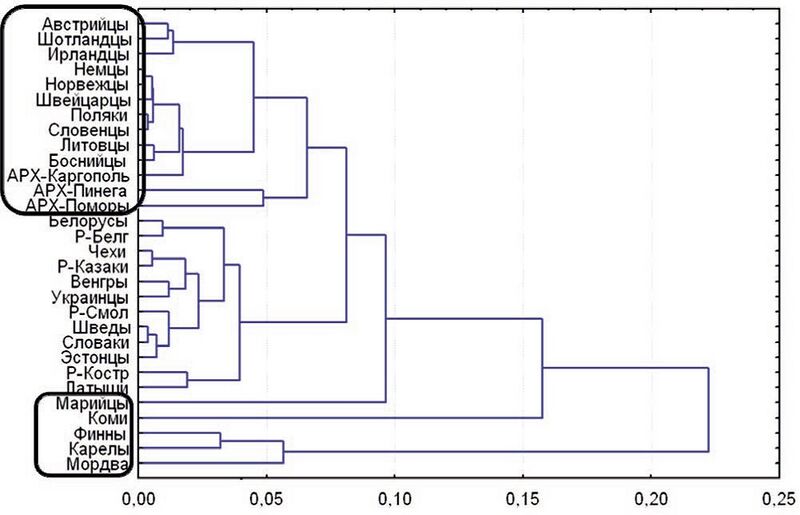 Файл:Dendrogram of mtDNA Europe.jpg