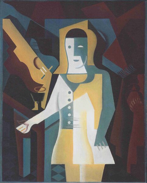 Файл:Juan Gris - Pierrot.jpeg