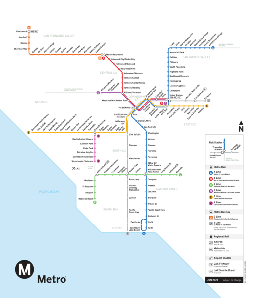 Файл:Los Angeles Metro System Map.png