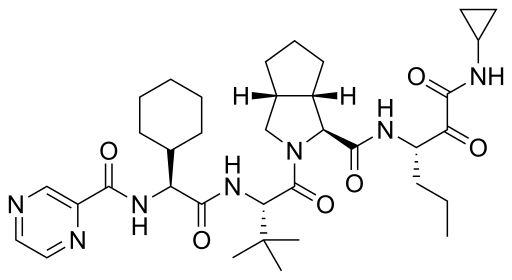 Файл:Telaprevir structure.svg
