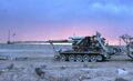 180-мм вариант САУ обнаруженный силами США в Анбарском университете в Рамади[2].