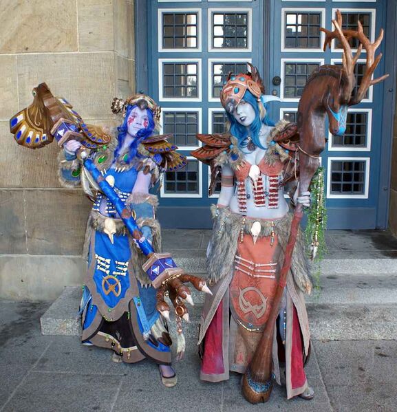Файл:Cosplay wow nightelf druid.JPG