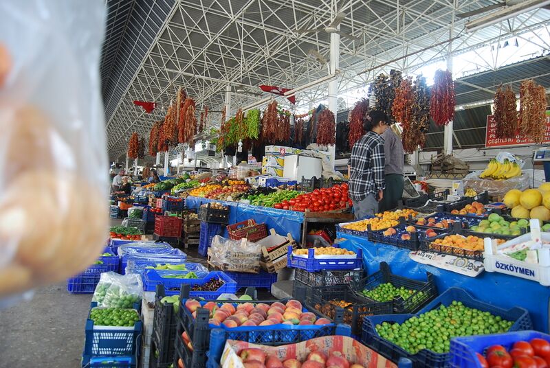 Файл:Market Mugla Turkey.JPG