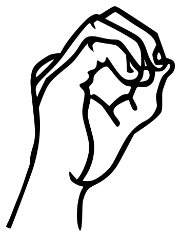 Файл:Sign language O.svg