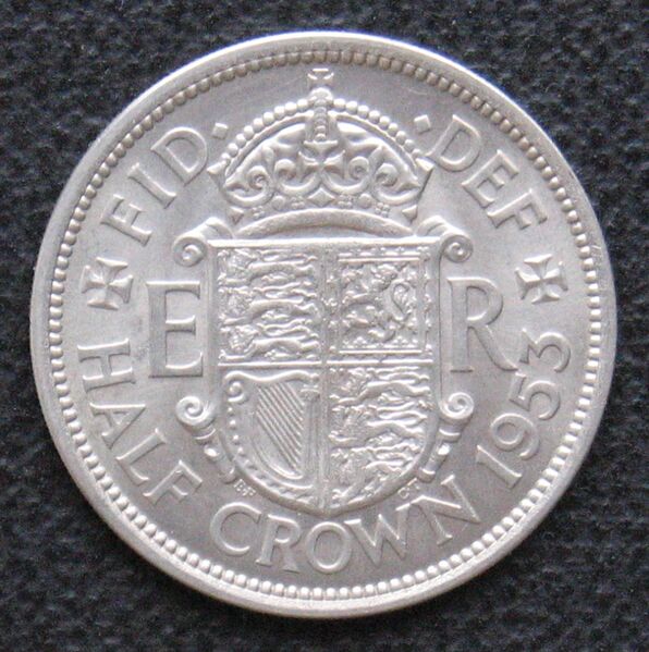 Файл:1953 half crown reverse.jpg
