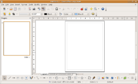 Скриншот программы OpenOffice Draw