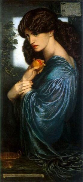 Файл:Dante Gabriel Rossetti - Proserpine.JPG