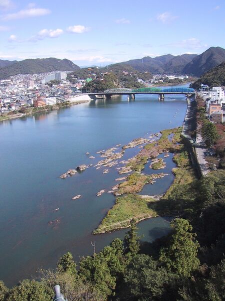 Файл:View from Inuyama castle.jpg