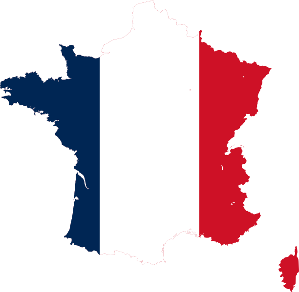 Файл:France Flag Map.svg