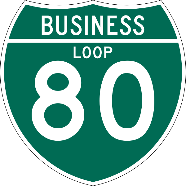 Файл:Business Loop 80.svg