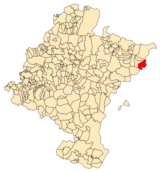 Файл:Navarra - Mapa municipal Garde.svg