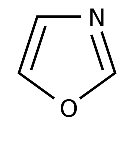 Файл:Oxazole structure.svg