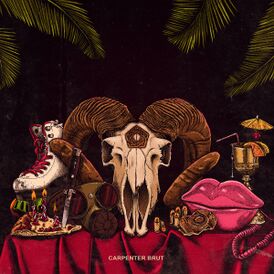 Обложка альбома Carpenter Brut «Trilogy» (2015)