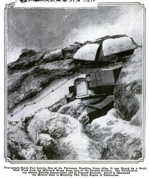 Файл:Destroyed fortification at Liege.JPG
