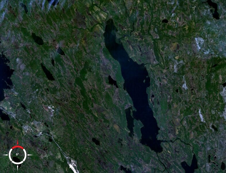 Файл:Lake Kanozero NASA.jpg