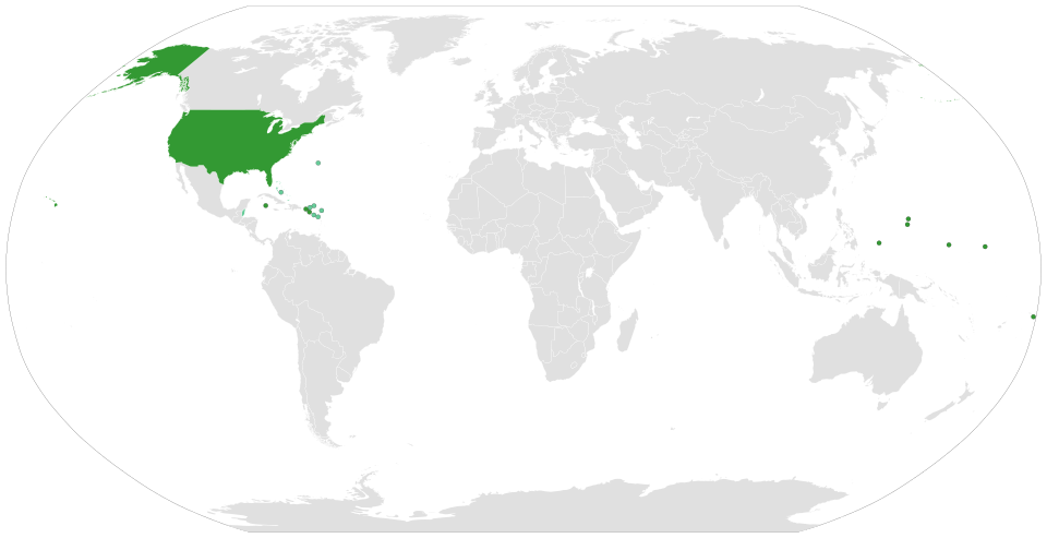 Файл:Countries that use Fahrenheit.svg
