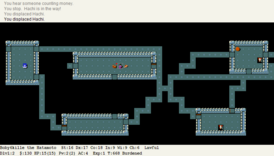 Игровой процесс NetHack (графический интерфейс)