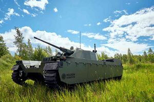 Milrem Type-X с башней John Cockerill CPWS II