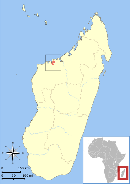 Файл:Lepilemur ahmansonorum range map.svg
