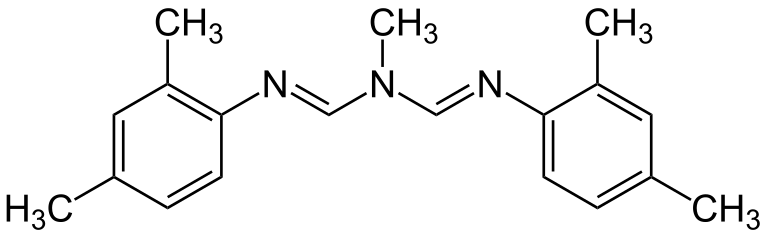 Файл:Amitraz Structural Formulae V.1.svg