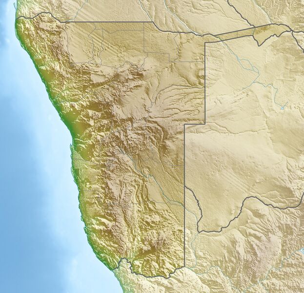 Файл:Namibia relief location map.jpg