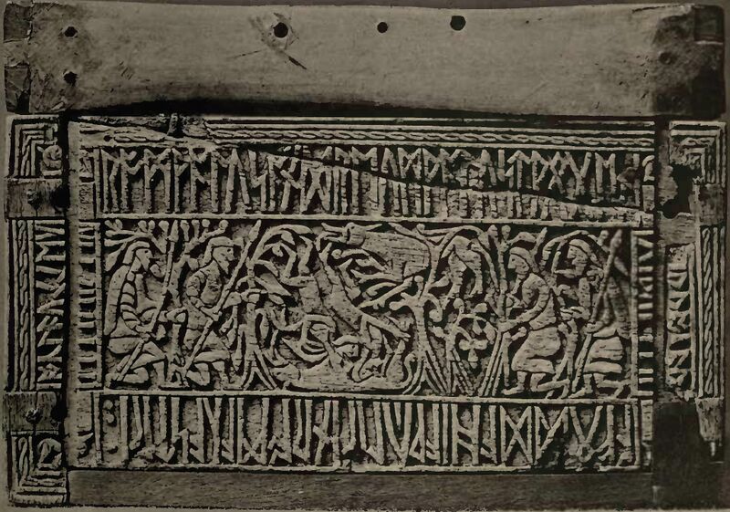 Файл:Franks Casket - Left side.jpg