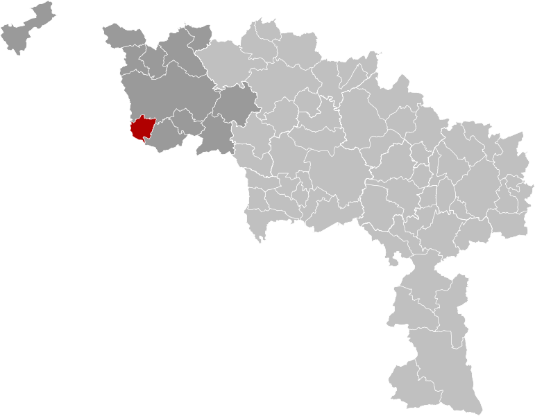 Файл:Rumes Hainaut Belgium Map.svg