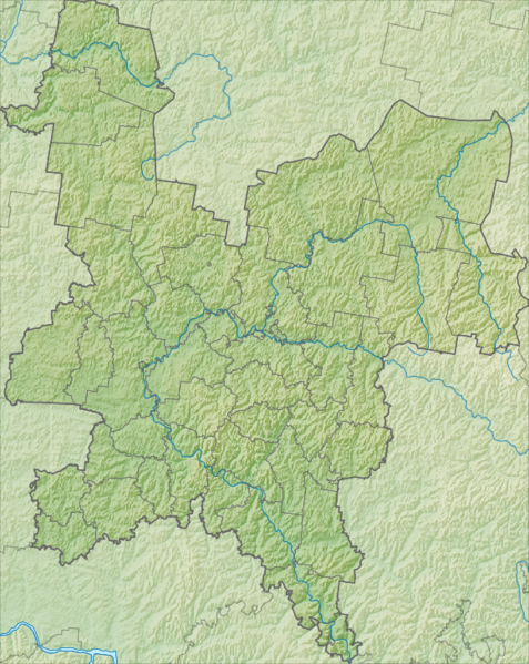Файл:Relief Map of Kirov Oblast.png