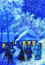 "Гулянка", 1994 г., 15,7 х 10,8 см, Чувашский государственный художественный музей