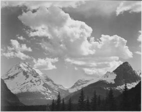 Ансель Адамс. Национальный парк Глейшер, Монтана. 1933 - 1942.