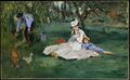 «Семья Моне в саду», Мане, 1874, Музей Метрополитен, Нью-Йорк